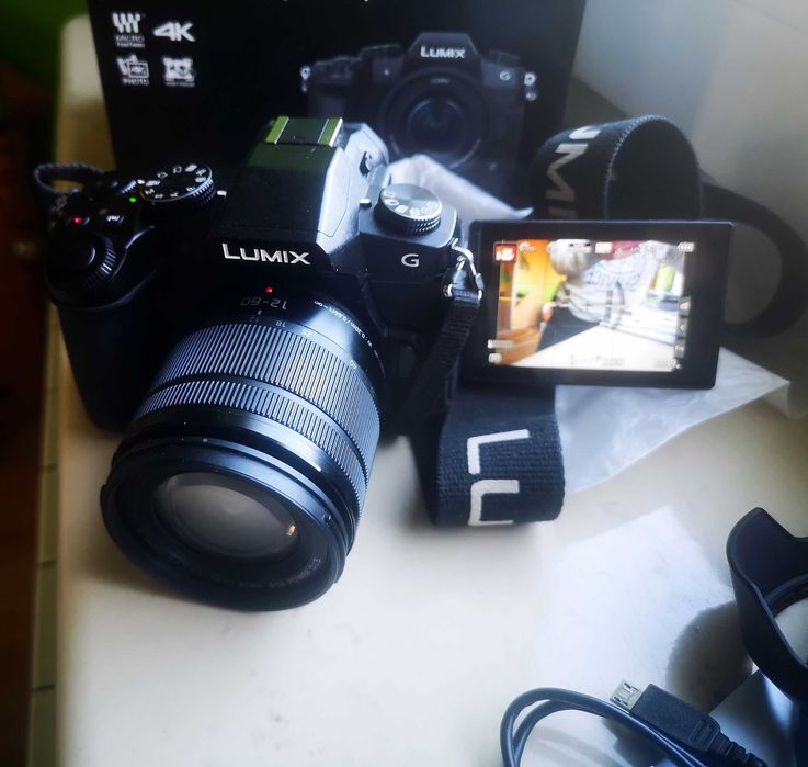 Panasonic DMC-G80M Lumix bezlusterkowy aparat cyfrowy + obiektyw
