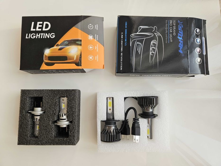 Żarówka LED H7 - biała 6500k - Nowa