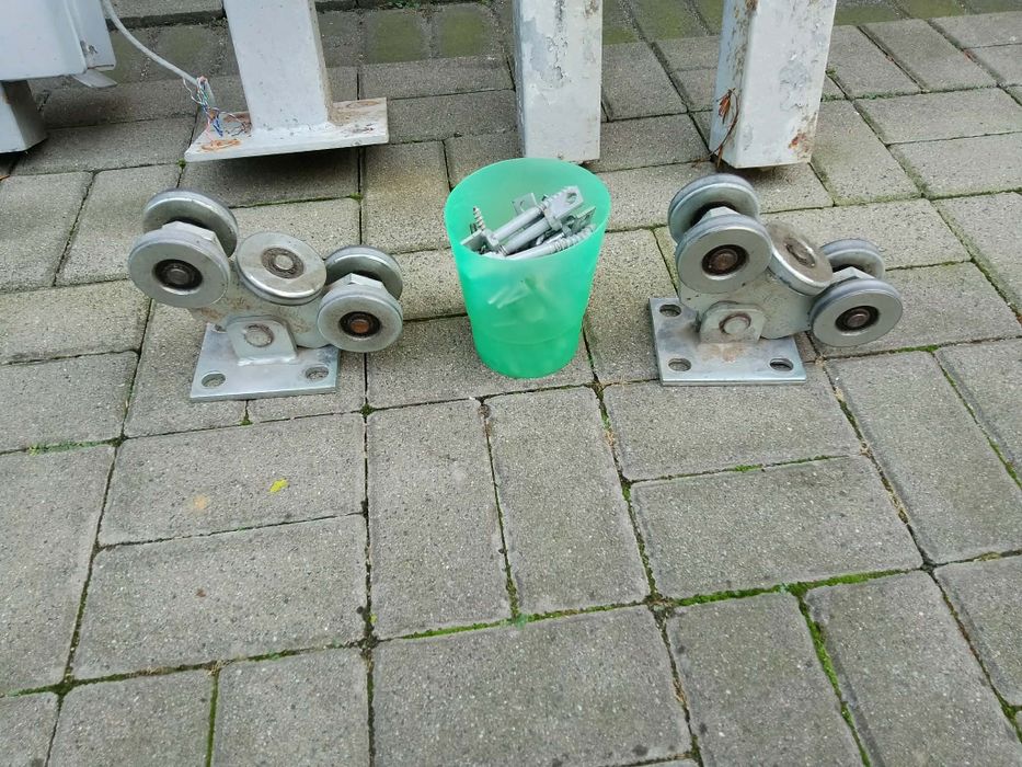 Zestaw ogrodzenie brama furtki aluminium