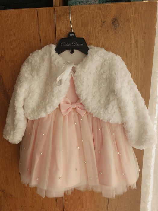 Sukienka na chrzest/roczek