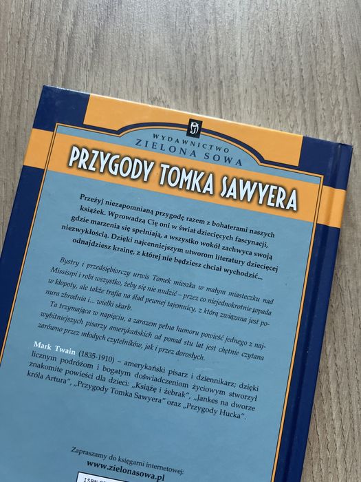 przygody tomka sawyera mark twain