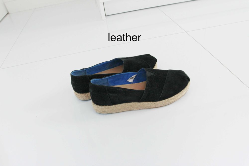 Toms espadryle skóra bez wad W 9,5 - 41