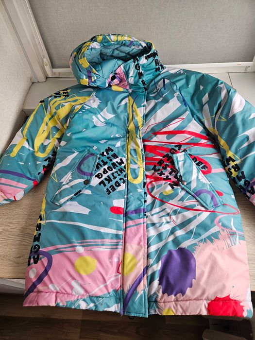 Куртка зимова X-WOYZ 134-140см на дівчинку