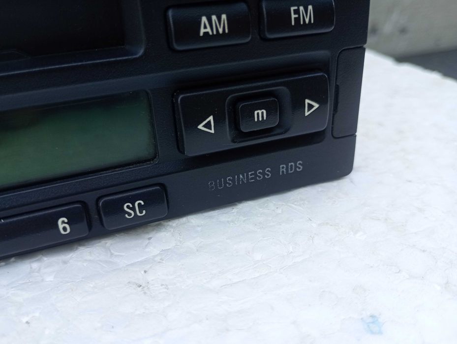 Radio na kasety BMW Business RDS ORI BMW E36 Z3 E34 E32 E31 E30 E24 + instrukcja + kod