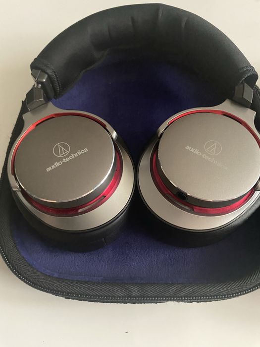 Audio-Technica ATH-MSR7 + FiiO BTA10 V2 + etui + 2 kable
