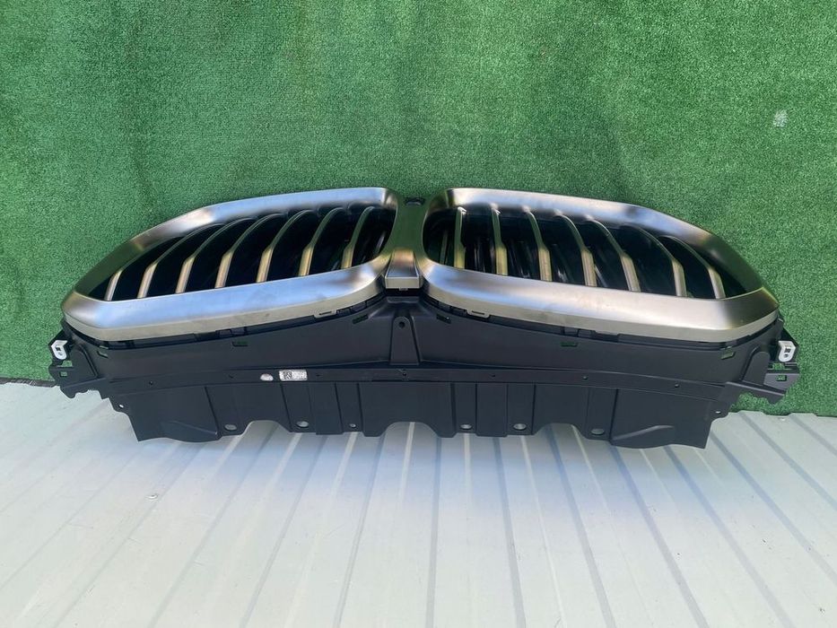 atrapa żaluzja grill bmw x5 g05 satyna chrom