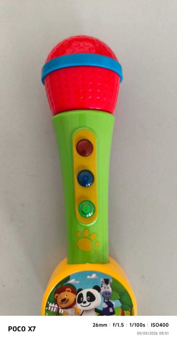 Microfone criança Panda