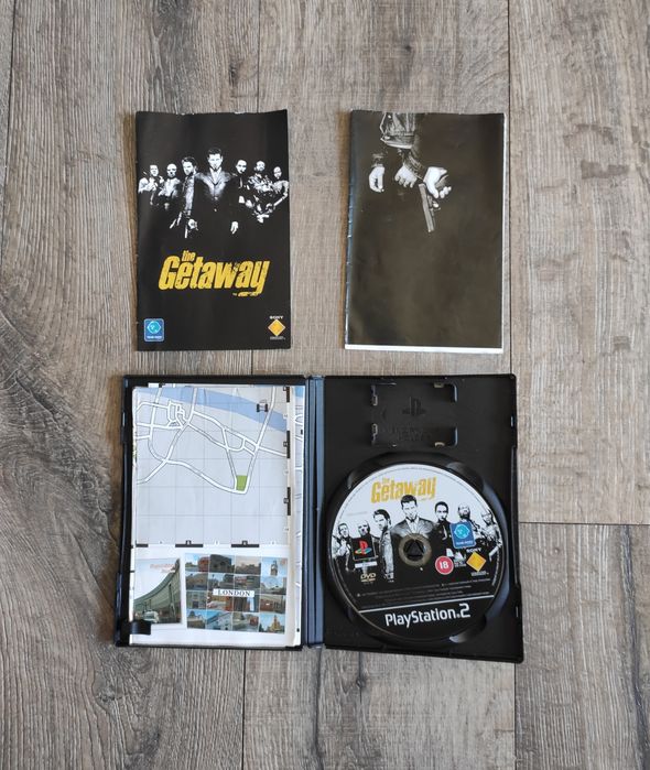 Gra PS2 The Getaway Wysyłka OLX Gwarancja Pobranie Elbląg
