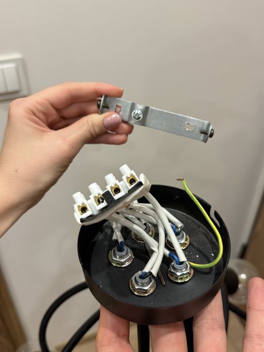 Lampa sufitowa wisząca w stylu loft