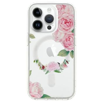 Tel Protect Flower Magsafe do Iphone 15 Plus wzór 1 + szkło Gratis