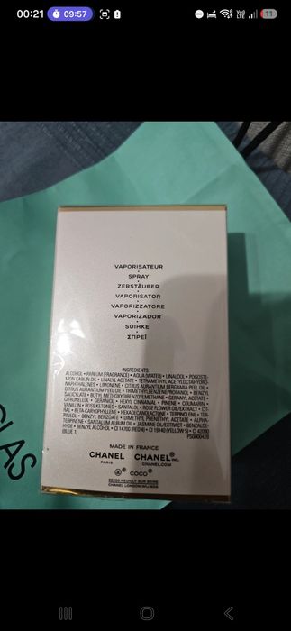 Perfumy Chanel Mademoiselle 100 ml