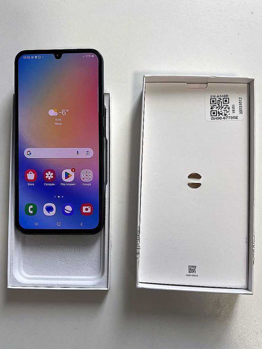 Мобільний телефон Samsung Galaxy A34 6/128GB Black