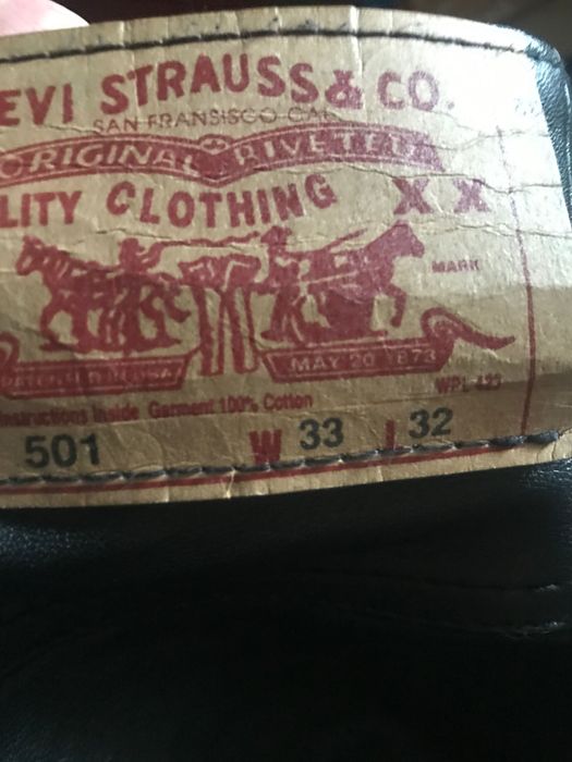 Продам шкіряні брюки левайс