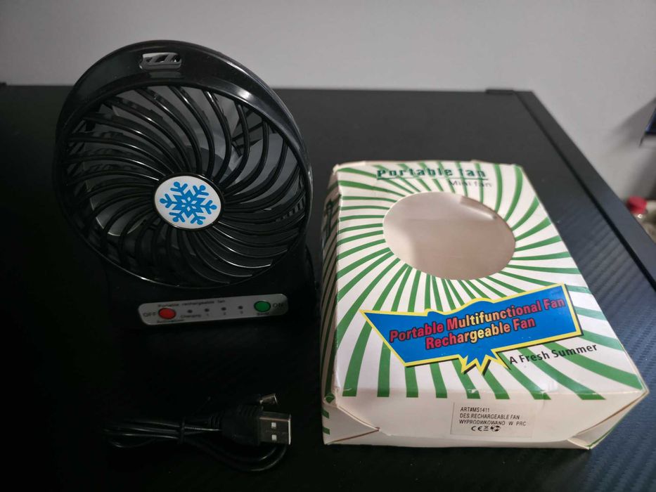 przenośny, wielofunkcyjny wentylator