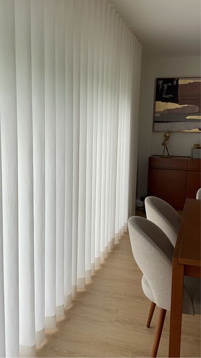 Cortinados onda, cortinas wave por medida