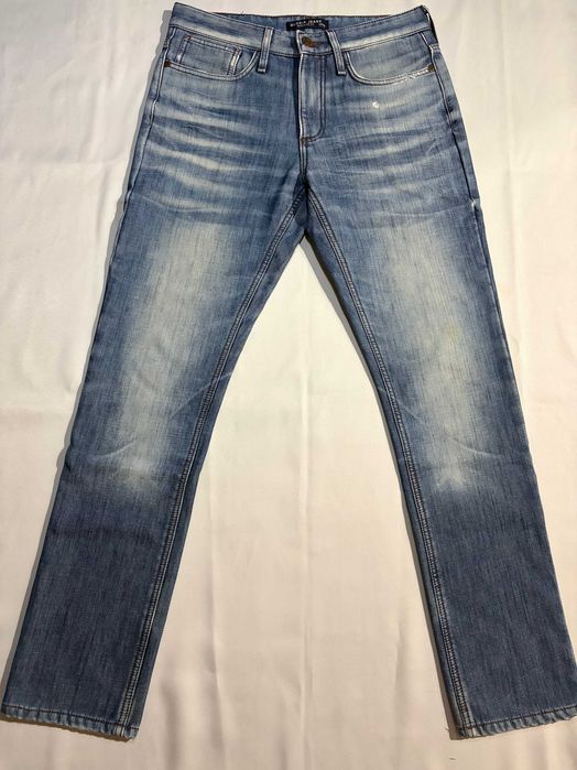 Чоловічі джинси Gloria Jeans сині, зимні утеплені (Regular Fit) (W30/L34)