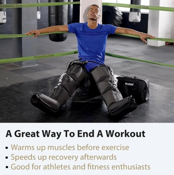 Компресійний масажер для ніг FIT KING