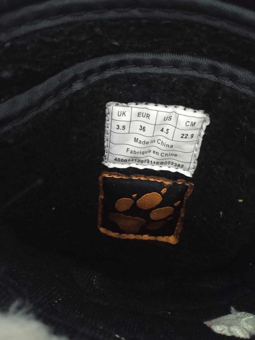 Jack Wolfskin śniegowce kozaki wodoodporne bardzo ciepłe r. 36 zadbane
