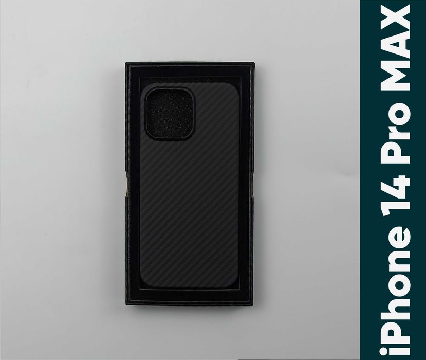 Чехол из настоящего карбона iPhone 14 Pro Max