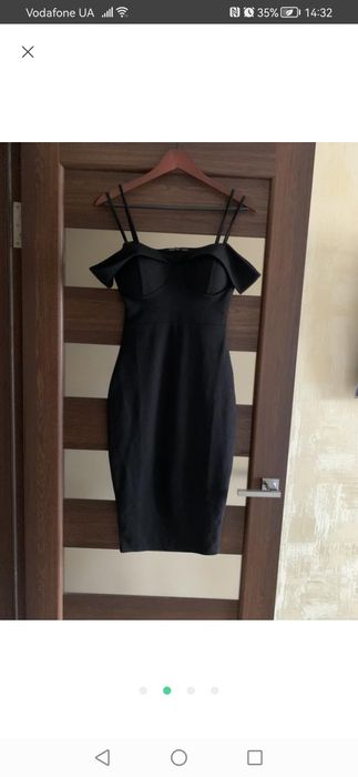 Boohoo сукня чорна