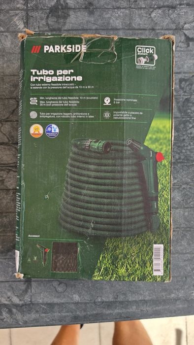 Mangueira de jardim extensível