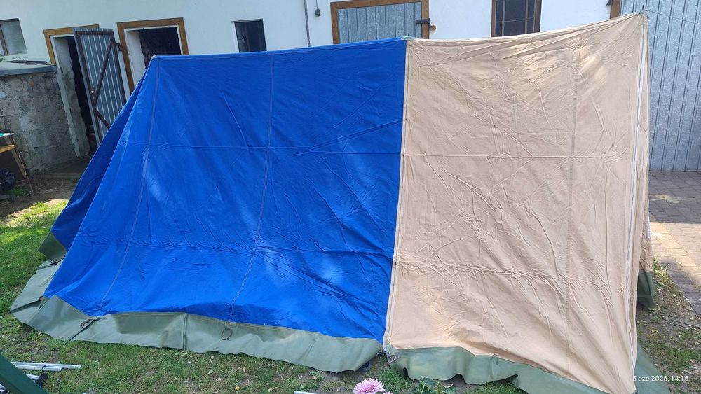 Namiot 3 osobowy PRL