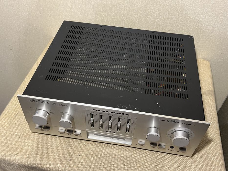 Аудиофильский предтоповый HI-FI усилитель MARANTZ PM-500 (2х83Вт/9,5кг)