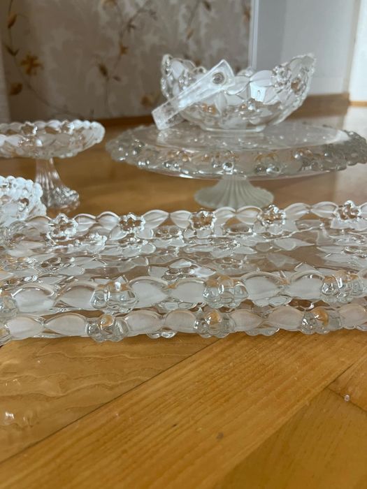 Piękny zestaw szklany