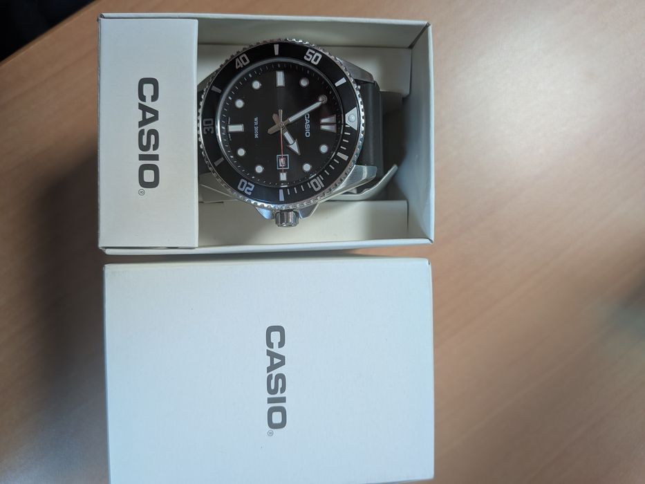 Relógio Casio Duro MDV-107D-1A1VEF na garantia