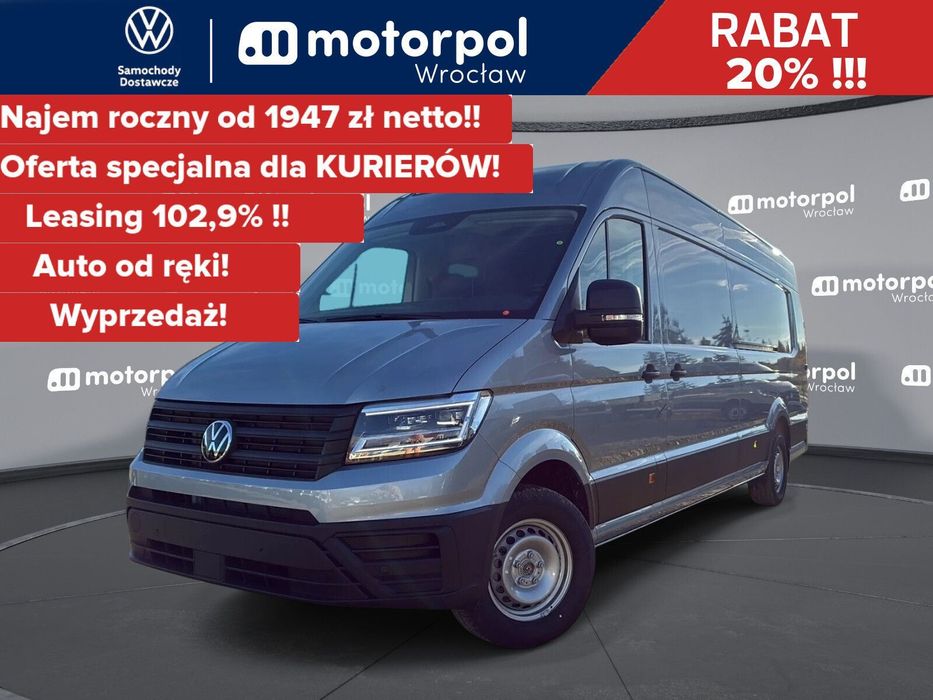 Volkswagen Crafter 35 Furgon LONG/L5H3, 2.0BiTDI 177KM, 4490mm, Wysoki dach, r.o. 4490  35 Furgon LONG/L5H3, 2.0BiTDI 177KM, 4490mm, Wysoki dach, r.o. 4490