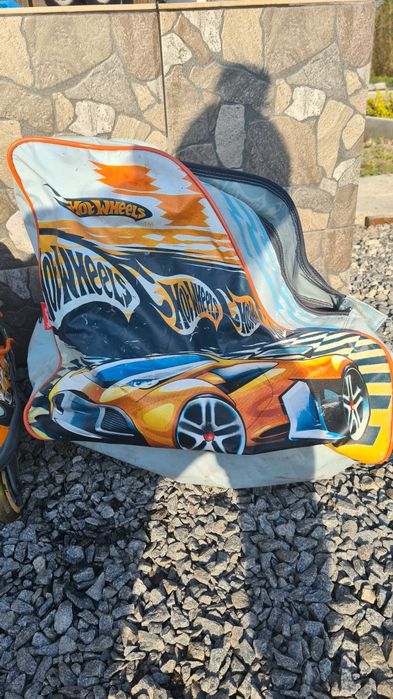 Ролики Hot Wheels 22-24 см + наколінники
