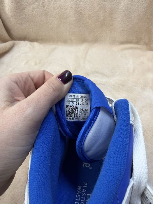 Високі кросівки оригінал Adidas Forum mid j розмір 38