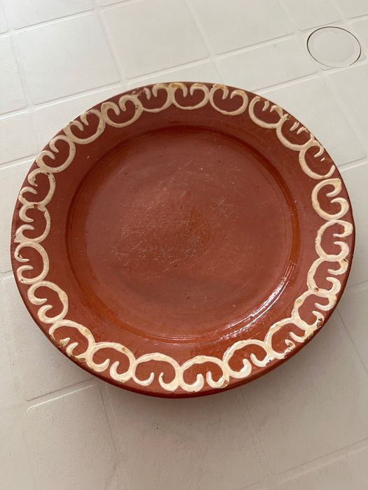Conjunto louça em barro