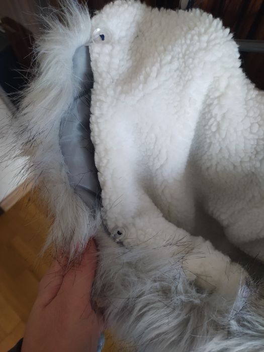 Зимовий плащик для дівчат 122 розмір