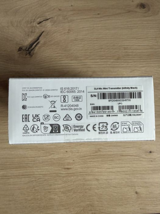 DJI Mic mini transmitter infinity black
