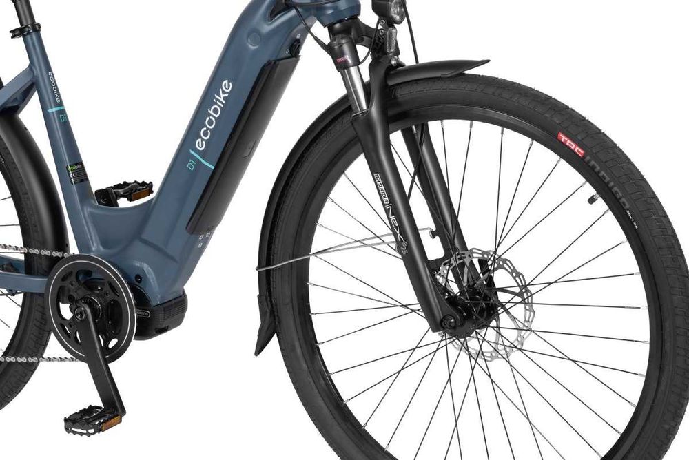 Rower elektryczny Ecobike D1 Trekking 14 Ah 672 Wh 48V ebike centralny