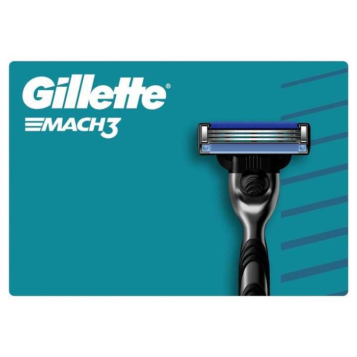 24x Gillette Mach3 Rasierklingen ostrza – oryginalne wkłady do golenia