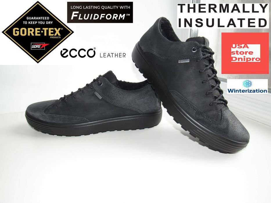 Мембранные полуботинки Ecco Soft 7 Tred M Gore-Tex разм. 42 (27.5см)