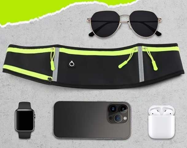 Bolsas cintura impermeáveis para corrida, caminhada, BTT