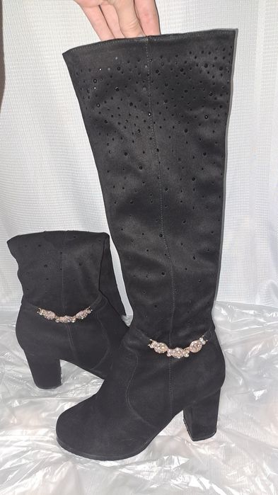 Чоботи на підборах