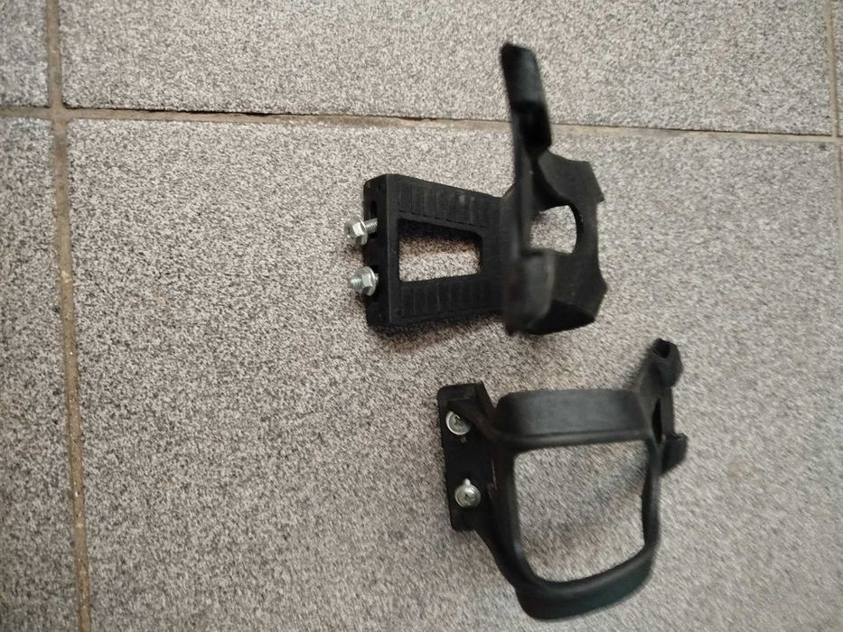 Encaixe de sapatos para bicicleta