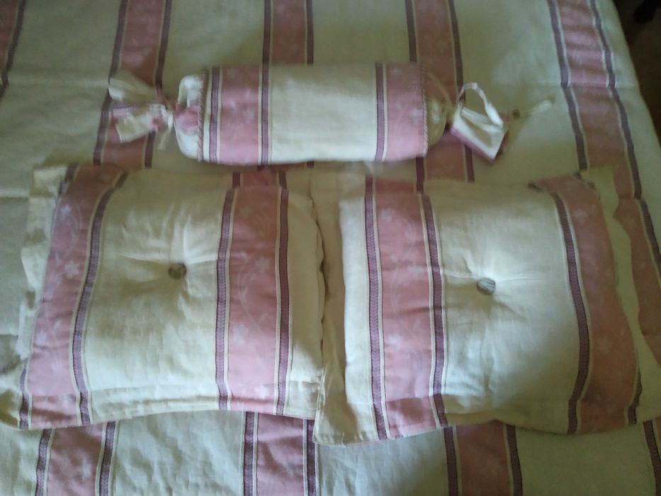Colcha Edredom Cama Casal + 3 Almofadas
