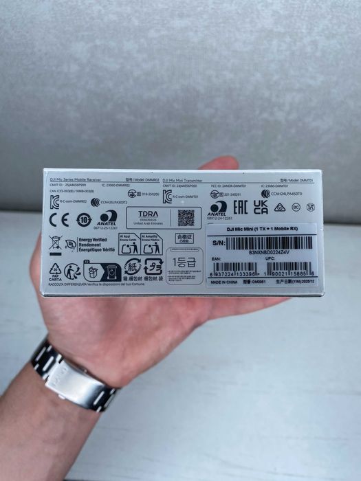 DJI Mic Mini Mobile Version 1TX 1RX USB-C Бездротовий мікрофон Оригінал для iPhone 15/16/17 Android +Гарантія