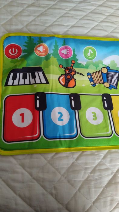 Piano musical para criança Som realista o primeiro contato com os sons