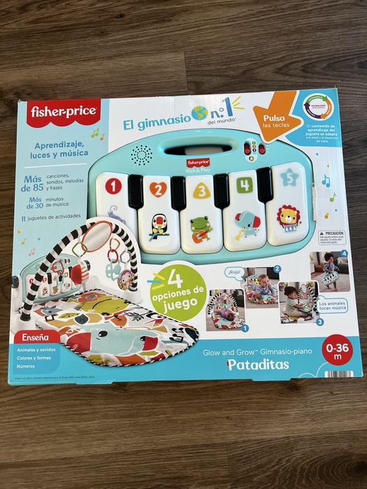 Tapete atividades fisher-price com piano