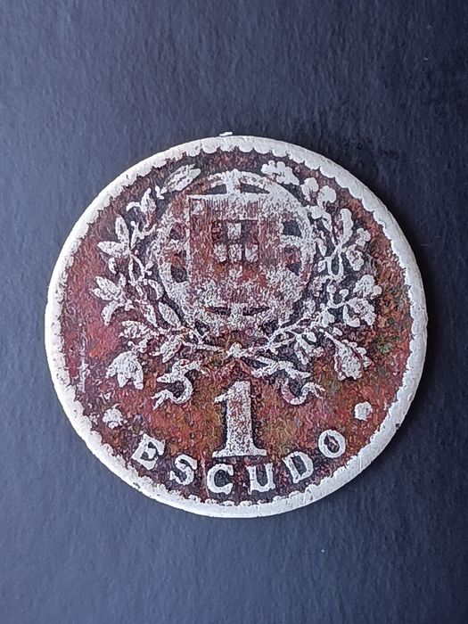 Moeda de 1 escudo 1944