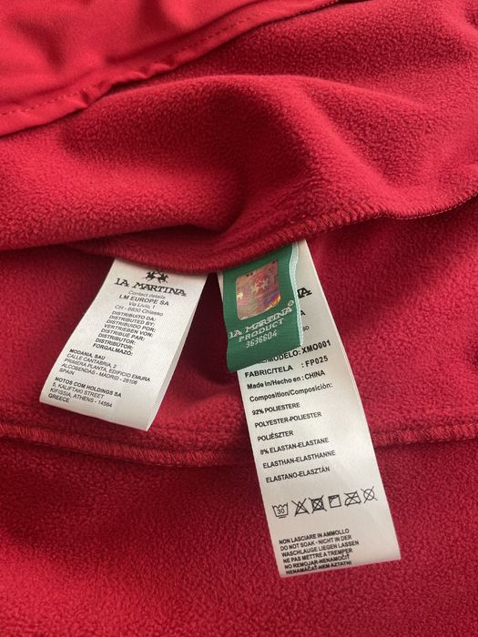 Męska bluza kurtka softshell La Martina L