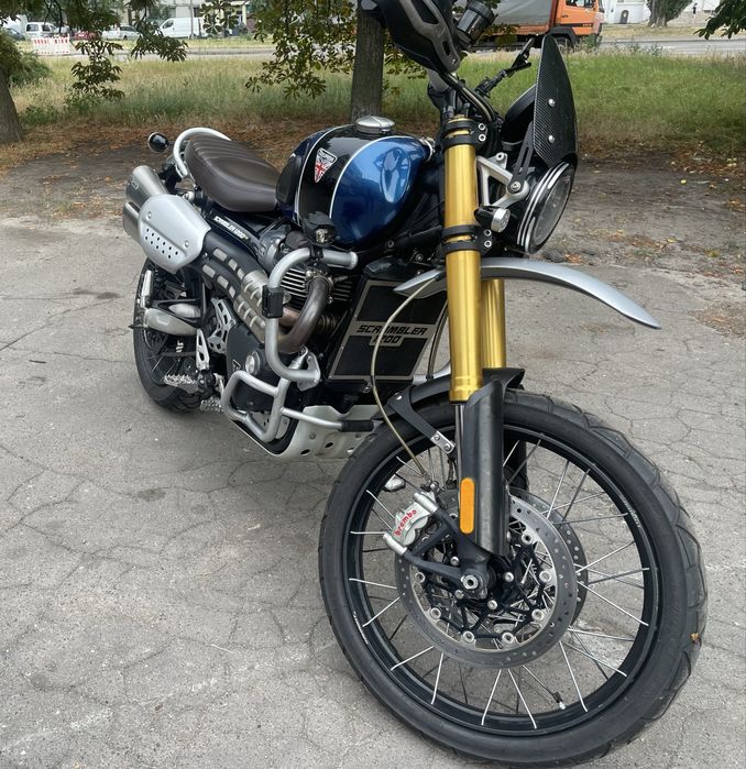 Triumph scrambler 1200 XE