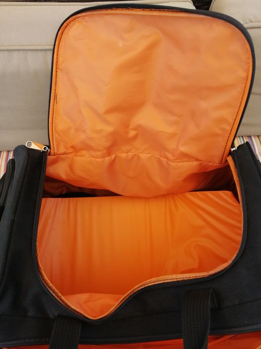 Mala de viagem em sarja forte