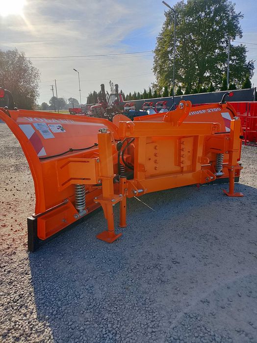 Pług śnieżny komunalny Volant PVHU5P NOWY • Szerokość 2.5m - 3.2m • Mocowanie Euro Gwarancja!